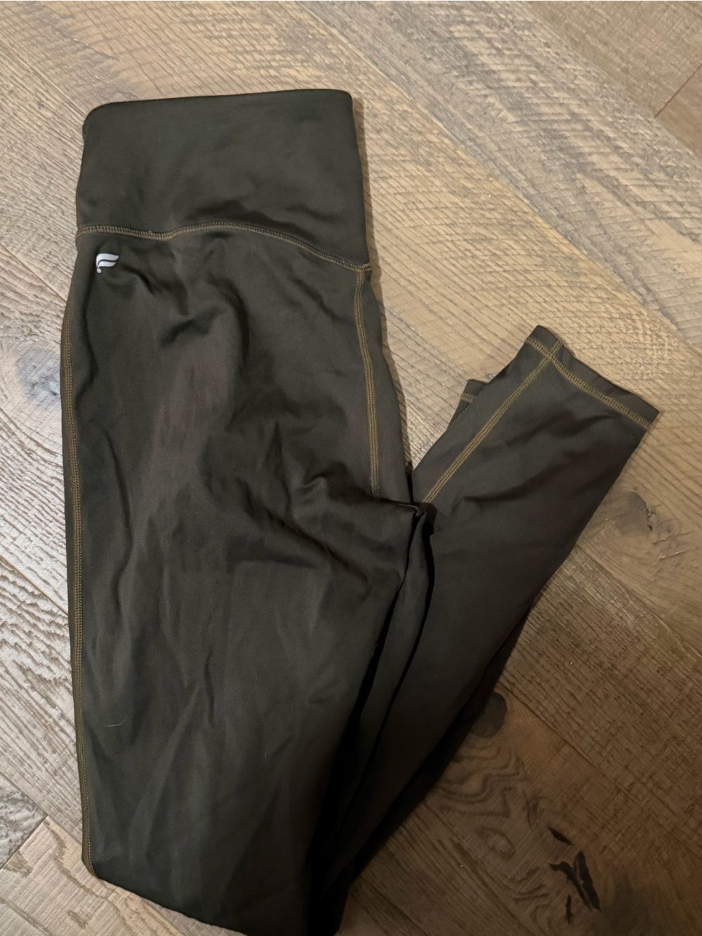 Fabletics Motion 365 Leggings Dark Green Size M